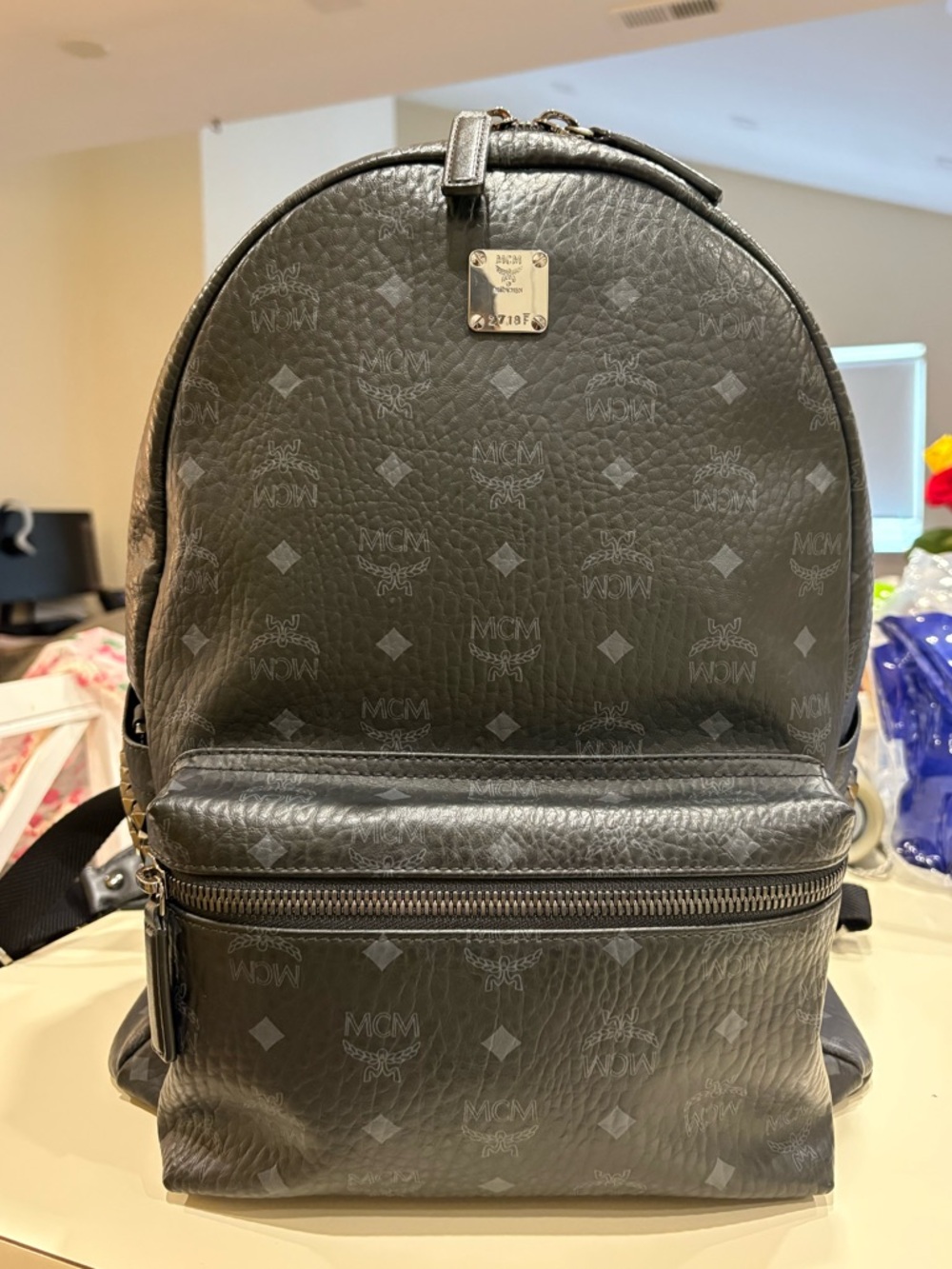 MCM Stark Visetos Backpack
